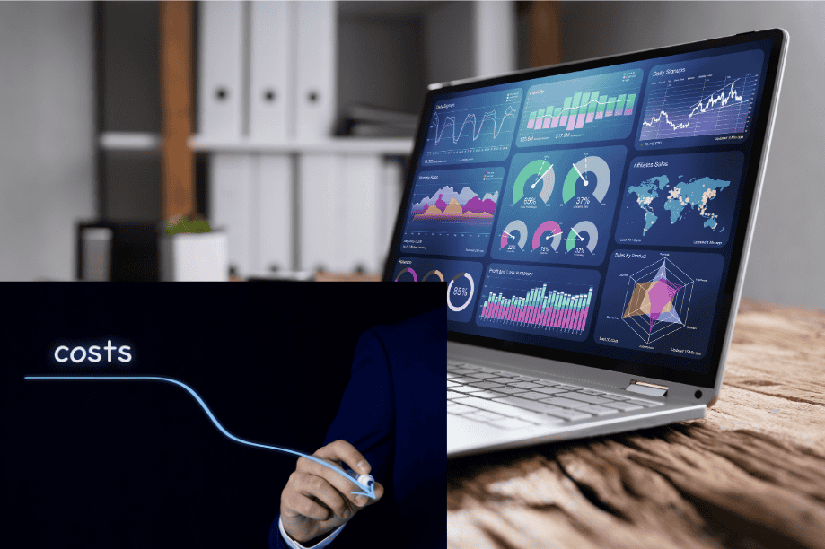 network performance monitoring dashboard financial services cost reduction
