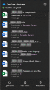 SharePoint restored document synchronisation