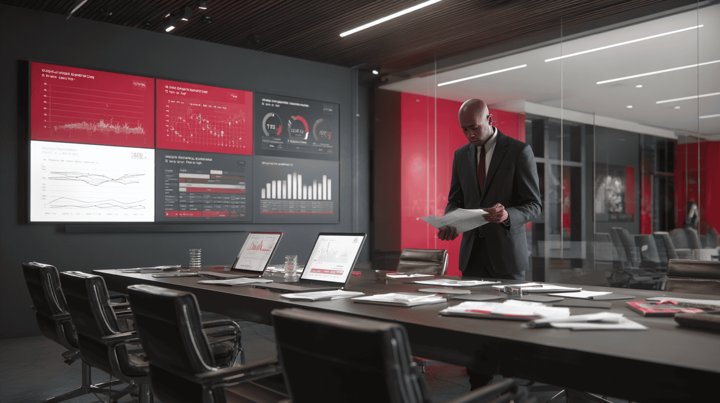 IT security partnership assessment meeting with business executives