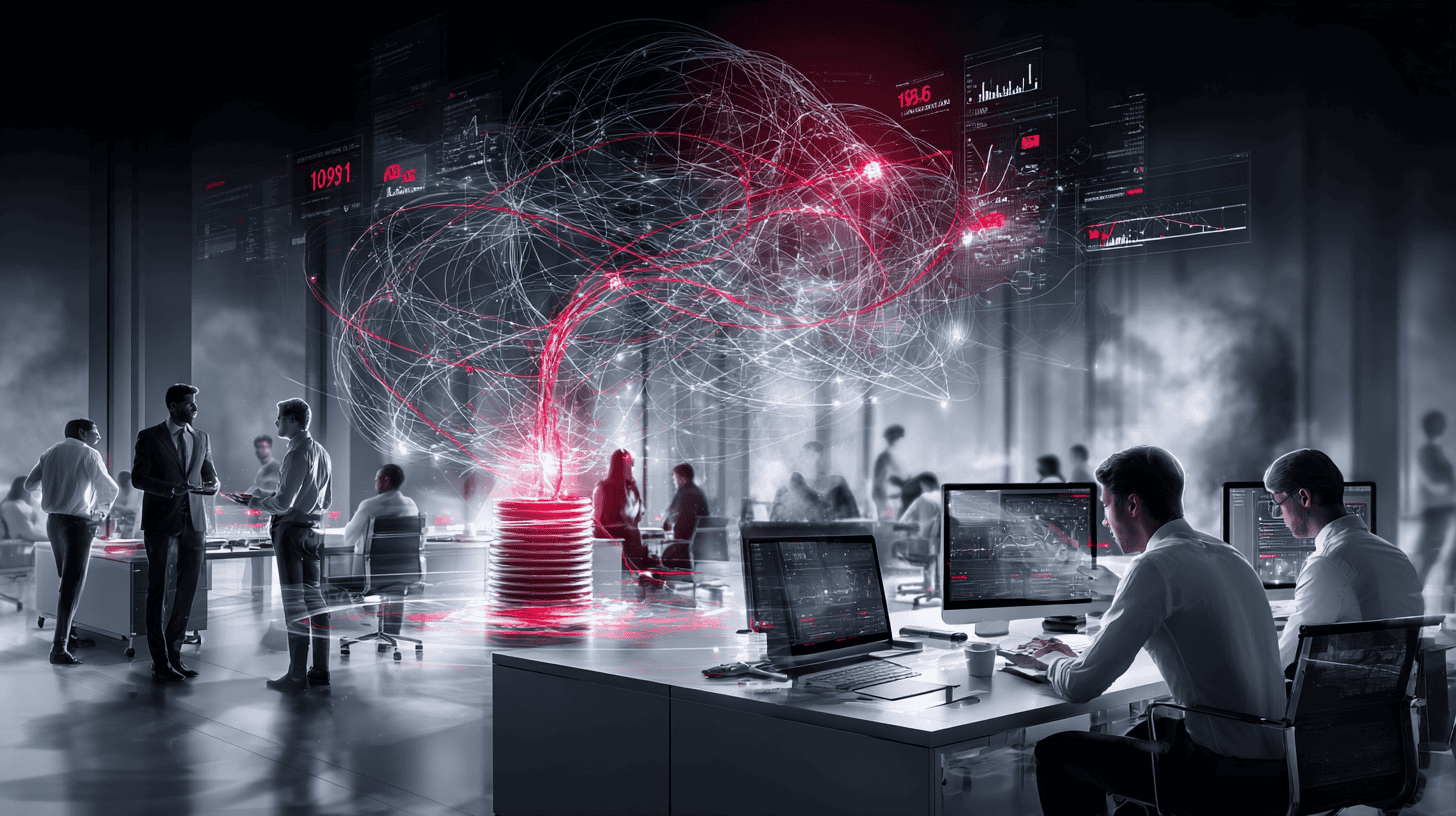 SD-WAN network monitoring dashboard showing intelligent routing performance metrics