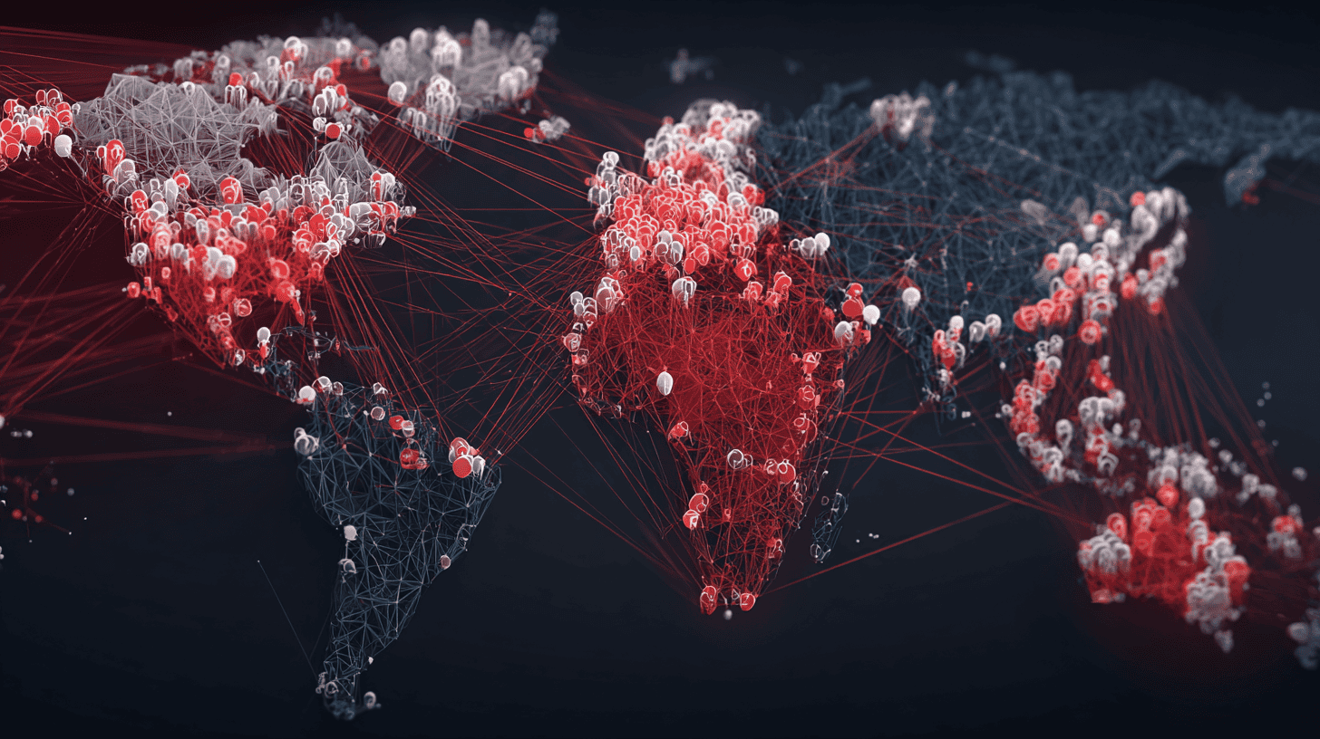 Global Office 365 infrastructure showing multi-region tenant deployment with data sovereignty compliance