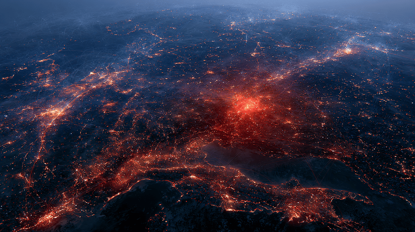 Why we stopped leaving internet routing to chance - Featured - Midjourney - Si Futures Network engineer reviewing global internet routing tables at a peering exchange facility, illustrating MSP-ISP convergence and managed connectivity infrastructure
